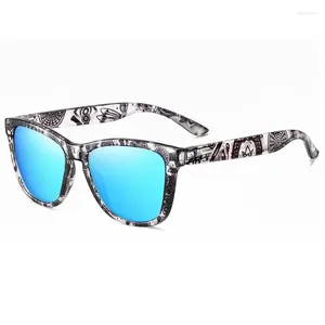 Sonnenbrille für Herren, polarisiert, klassisch, für Autofahren, Camping, Wandern, Angeln und Outdoor-Sportarten, UV400, Radfahren