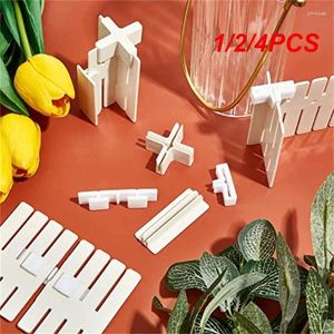 Clothing Storage 1/2/4PCS Fixed Buckle Practical Clip Reusable Easy Install Clapboard Bedroom Drawer Divider Accessories Home Office Plastic