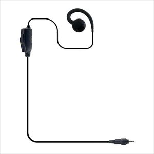 cシェイプイヤフックイヤホンヘッドセットPTT MIC EARPIECE MOTOROLA RADIOS CLP1010 CLP1040 CLP1060 CLP446 HKLN4602 HKLN4455の交換