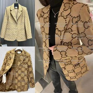 Women's designer blazer Clothing jacket Double Breasted Women Blazer Fashion Suit Collar Long Sleeve Slim Blazer spring new released top