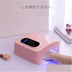 Nageltrockner Wiederaufladbare Lampe 72W Hine Drahtlose Potherapie Maniküre Drop Lieferung Gesundheit Schönheit Kunst Salon Otq9M