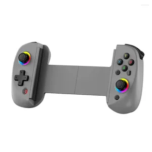 Spelkontroller D8 Telescopic Controller med Turbo/6-Axis Gyro/Vibration GamePad Bluetooth-Compatible5.2 för Android/iPhone/Switch/PS4/PC