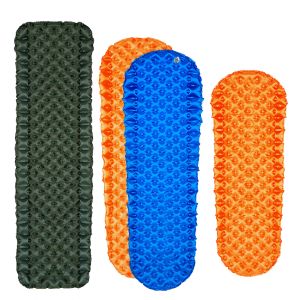 Colchão inflável dobrável para acampamento, colchão de ar ultraleve inflável para acampamento, almofada de dormir para viagens, caminhadas, tenda