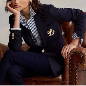 Abiti da donna alla moda Abiti firmati Blazer con lettere complete Primavera Nuovi top rilasciati 607