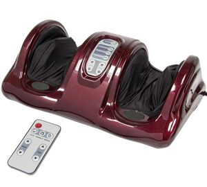 Терапевтический массажер для ног с роликами высокой интенсивности, дистанционный пульт, 3 режима9003897