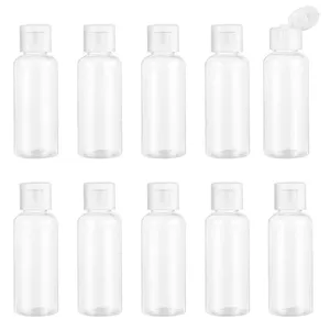 Garrafas de armazenamento 24pcs 50ml plástico vazio recarregável garrafa de loção líquido cosméticos recipientes shampoo creme para viagens