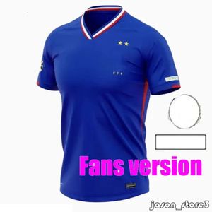 Euro Cup French Home Jersey Mbappe Away Soccer Jerseys Dembele Coman Kante Maillot de Foot Equipe Maillots Griezmann Kids Kit Men fans Player Shirt 970