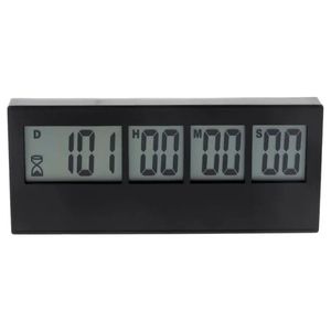 999 Days Countdown Clock LCD Digital Screen Kitchen Timer Event Reminder For Wedding Retirement Lab Cooking Kitchen Watering 240308