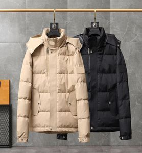 Estilo Britânico Famoso Designer Luxo Mens Down Jacket Canadá Inverno Colpus Bordado T Casaco Com Capuz Confortável E Quente Jaquetas M3257573