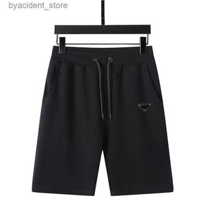 Costumi da bagno da uomo Pantaloncini da uomo 100% cotone Luxury Mens Short Designer Sport Estate Donna Trend Puro traspirante Pantaloni corti da bagno L240312