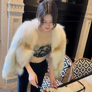 Sun Fox Grass Rare Coat for Women 2023 Haining New Celebrity Fur Youth Style 9619