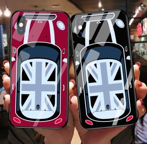 TPUGehärtetes Glas Rennwagen Mini Cooper Handyhüllen für Apple iPhone 12mini 12 11 pro max 6 6s 7 8 plus X XR XS MAM SE2 SAMSUNG 6198281