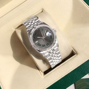 Mens Woman Gold Movement 36 Mm Datejust Designer Just Date Watches Wimbledon Rose Watch 41 Automatic Fashion Men Mechanical GZ Iobnt