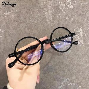 Sunglasses 2024 Round Reading Glasses Ultralight Small Frame Presbyopic Eyeglasses Blocking Blue Light Hyperopia Eyewear 1.0.. 4.0