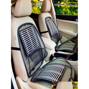 Seat Cushions Vehicle Mas Cushion Cooling Summer Breathable Car Cool Pad Carstyling4934149 Drop Delivery Automobiles Motorcycles Inter Otnjt