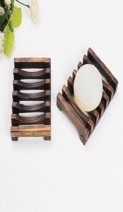 Saboneteira de bambu de madeira, suporte de bandeja para sabonete, criativo, simples, dreno de madeira, caixa de sabonete, suprimentos de banheiro 3838149