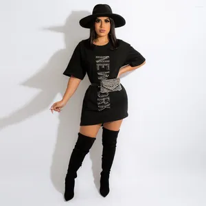 329 повседневные платья RMSFE 2024, женская мода, универсальная однотонная футболка с круглым вырезом и короткими рукавами, длинная футболка S