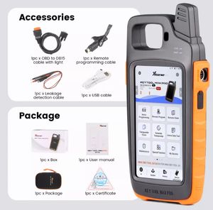 Xhorse VVDI MAX PRO KEY Tool MAX MINI OBD Tool Дистанционный генератор чипов Программирование IMMO Поддержка устройств клонирования XP005L