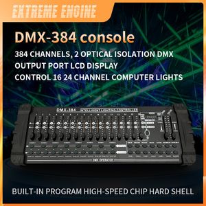 DMX Controller 384 med 512DMX Nightclub Stage Lighting 384 Chanels Bra för LED Par DJ Equipment DMX Controller Console