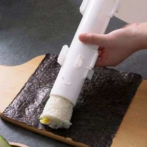 Snabb sushi maker roller ris mögel grönsak kött rullande prylar diy enhet gör maskin kök ware 240304