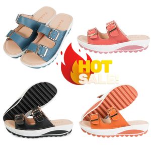 2024 Düşük Fiyat Gai Designer Terlik Slaytlar Moda Macaron Sandalet Bayanlar Yaz Plajı Flip Flops Yükseltme Terlik Terlik Sandal Büyük Boyut 35-42