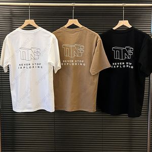 M-5XL Herren-T-Shirt, modische T-Shirts mit Buchstabenmuster, Sommer, lässig, locker, kurzärmelig, Damen-T-Shirt