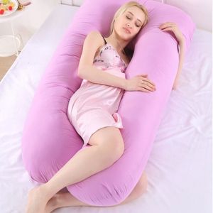 Super soft crystal velvet fabric multifunctional pillow side pillow washable U-shaped nap cushion for pregnant women227Y