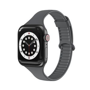 For apple iwatch watch apple watch Solid color TPU sliding buckle strap Silicone strap AW-TPU sliding Buckle Strap 38/42mm Series 1-6 Generation SE