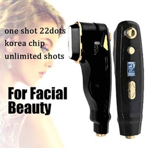 Mini Hifu Face Lift Beauty Machine Skin Tightening Wrinkle Removal Equipment Ultrasound Care Device Spa Salon Home Use 220244