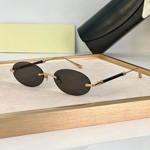 Mode-Sonnenbrille für Männer und Frauen, Sommer, beliebt, für den Außenbereich, Strand, Drive, 18 Karat Gold, Anti-Ultraviolett, quadratisch, klassische Vollformat-Brille aus Metall, zufällige Box