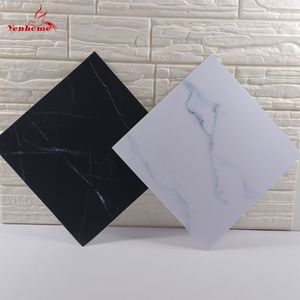 Nordic Vinil Kendi Kendinden Yapışkan Mermer Doku Duvar Çıkartmaları Kalın Su Geçirmez Banyo Mutfak Döşeme Etiketi Ev Dekoru 30x30cm 2234U