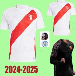 Copa America 2024 2025 페루 축구 유니폼 24 25 홈 어웨이 셀렉 시온 페루아나 쿠 에바 카르타헤나 축구 셔츠