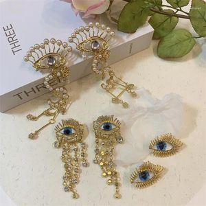 Orecchini pendenti Orecchino per occhi esagerato Squisiti gioielli vintage classici alla moda Romantici delicati gioielli di moda coreani