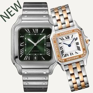 Titta på Designer Mens Movement Watches Automatic Mechanical Watches Full Rostfritt stål Lysande vattentäta armbandsur 2023177E