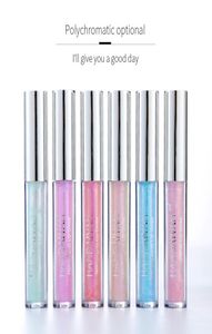 LIBUM SHIMMER LIVE LIGHS LASER Hologograficzny tatuaż na usta Lipsticka Pigment Pigment Pigment Loglit Light Plumper Gloss Makeup 6 Kolory 3ML4253009