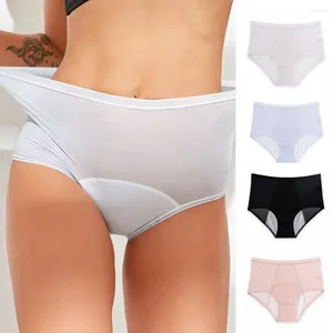 Women's Panties High Waist Underwear Menstrual For Abundant Flow Periods Leak Proof Absorbent Women