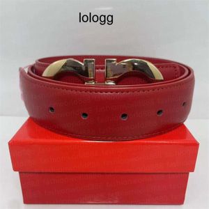 men's Designer FeRAgAmOs women's Fashion box tail Belt and Luxury pantyband jeans Accessories belt High-quality 3.4CM wide Smooth Buckle