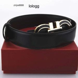 high-grade brand men's big buckle FeRAgAmOs leather belt women's fashion luxury Famous belt wholesale designer U3SV