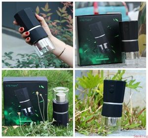 LTQ Vapor Mangler Electric Herb Grinder Automatic Herbal Metal Handheld Tobacco Chopper Crusher 1100mah Rechargeable Pollen Cigare7294770