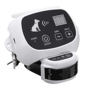 Wireless Electric Dog Pet Fence Containment System Transmitter Waterproof Dog Training Collar LCD Display Safety Pet Supply2688