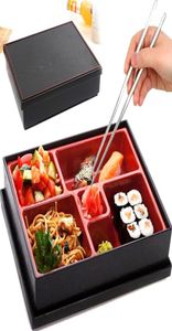 Bento Öğle Yemeği Box Office Gıda Konteyneri Taşınabilir Pirinç Sushi Catering Öğrenci Plastik Kutu Gıda Konteyneri Bento Box30 Y01209235519