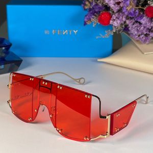 Fenty FT100103 Top Original High Quality Designer Solglasögon för Mens Famous Fashionable Retro Luxury Brand Eyeglass Fashion Desig259L