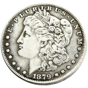 US 1879-P-CC-O-S Morgan Dollar Copy Monety Mosiężne Ozdoby rzemieślnicze Replika Monety Home Dekoracja Akcesoria 218y