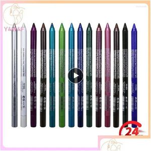 Tattoo Inks /Pack Double-Headed Pen Waterproof And Durable Non-Marking Eyebrow Pencil Oil-Proof Not Blooming Nature Eyeliner Drop Deli Otcei