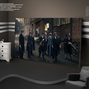 Modern Classic Peaky Blinders Movie Art Poster e stampe su tela Pittura Stampa Wall Art for Living Room Home Decor Cuadros No F2553