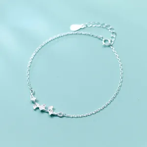 Charm Bracelets Wholesale Ginkgo Leaf & Bangles Flower Chain Bracelet For Women Fashion Jewelry