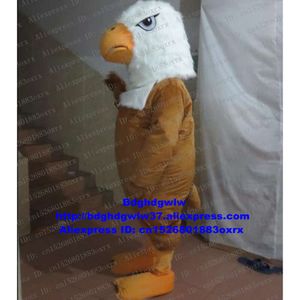 Trajes de mascote marrom águia falcão Tercel Tiercel Falcon Vulture mascote traje adulto personagem de desenho animado festa de formatura esportes reunião zx2410