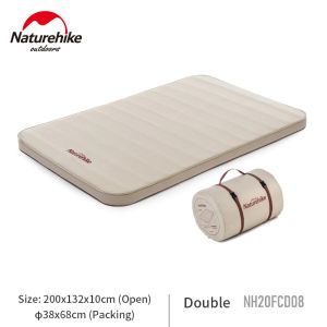 Mat Naturehike 25 cm förtjockad campingmatta 12 personer Portable Pad Automatisk Iering Utomhussvamp Mat Dampproof Tältmadrass