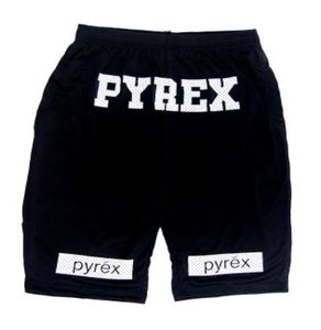 PYREX men shorts brand fashion streetwear hip hop shorts men black red casual sports elastic waist shorts7749859