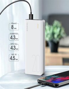 Romoss Sense6s Power Bank 20000mAH USB Tip Taşınabilir Şarj Cihazı 20000mAH Powerbank IP Xiaomi Huawei8335125 için harici pil şarjı